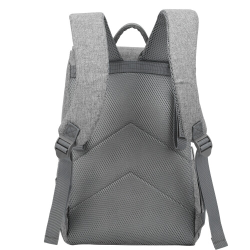 Wickeltasche Rucksack wasserdicht Grau