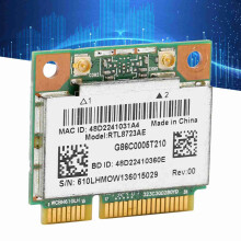 Wireless Network Card RTL8723AE 300M Bluetooth 4.0 Half Mini PCI-E