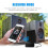 2 in 1 Bluetooth 5.0 Wireless Audio Adapter Receiver Transmitter, 3.5mm, 600mAh 2
