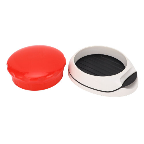 Adjustable Plastic Hamburger Patty Maker 370g Easy Cleanup 2