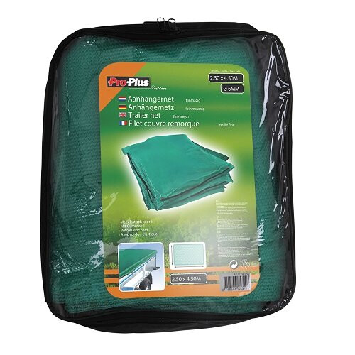 ProPlus 340792 Fine Mesh Trailer Net with Elastic Cord 2