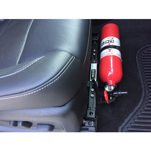 The Bracketeer Car Fire Extinguisher Bracket | Universal Design Fits Most Vehicles 2