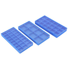 Multi-Compartment Plastic Parts Storage Box 8/18/24 Compartments 195x96x21mm