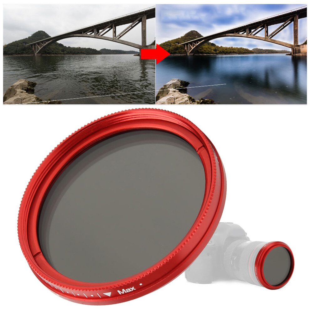 40.5Mm Adjustable Nd Filter Nd2â400 For Slr Mirrorless Cameras 8781391977530