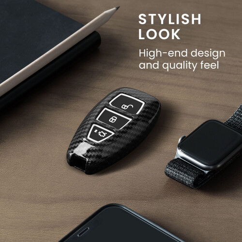 Key Cover Compatible with Ford - Carbon 1