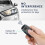 Key Cover Compatible with Ford - Carbon 3