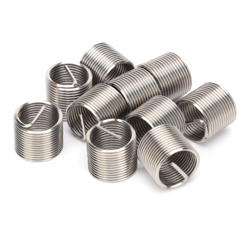 Stainless Steel Thread Repair Inserts M16x1.5 10 Pack - Fastener Tools Set