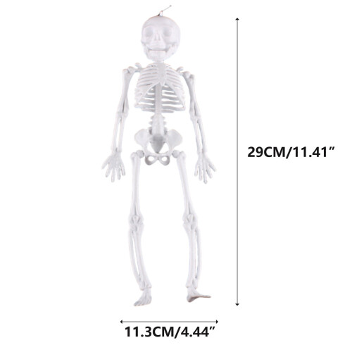 Halloween csontváz dekoráció, állítható, 29,4 cm 1