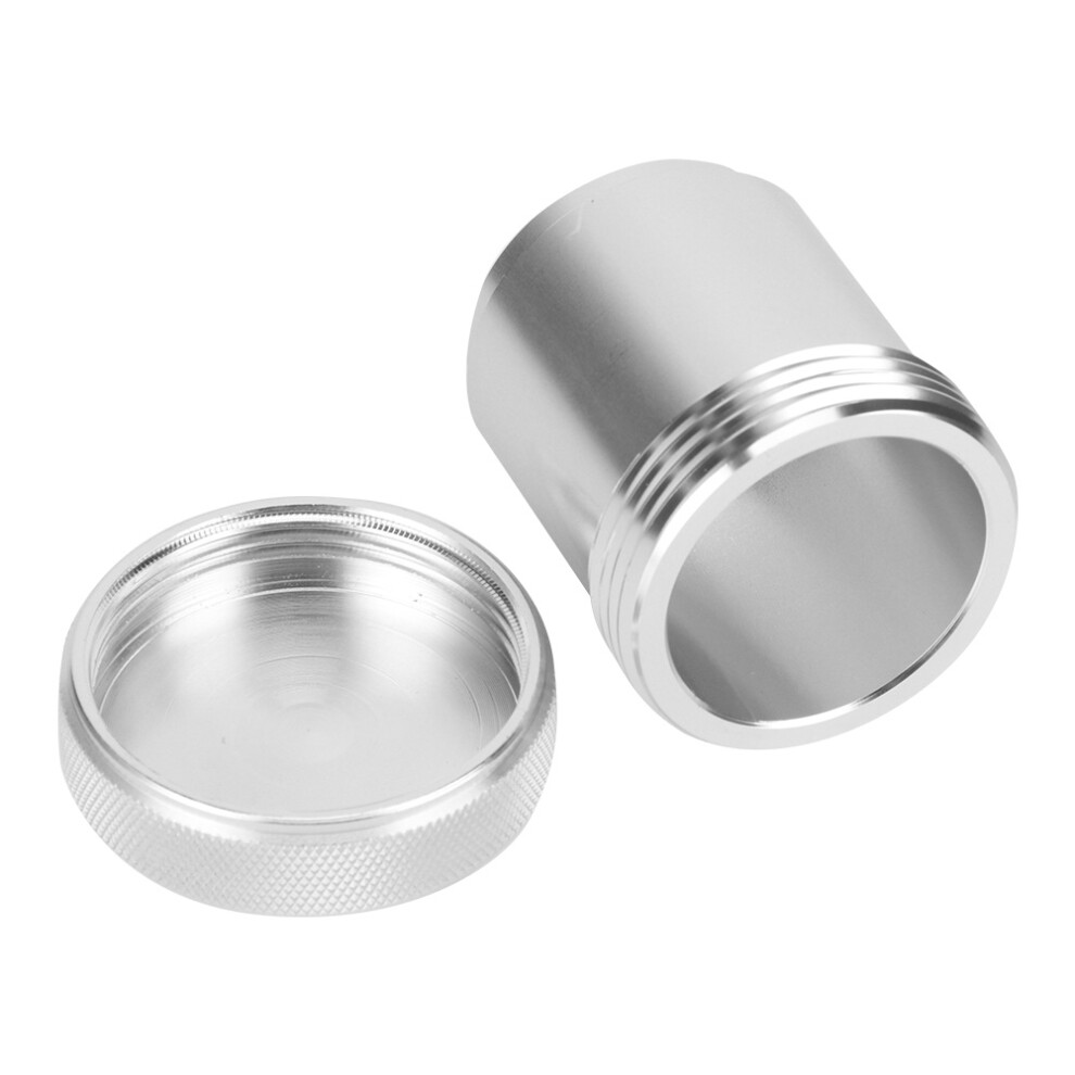 Aluminum Alloy Fuel Water Tank Cap 1.5In Weld-On Filler Neck Silver 8451391978010
