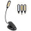 1 phíosa Solas Leabhar Nua5Led Soilse Léitheoireachta Clip-On Éasca le haghaidh Léitheoireachta Cúram Súile 3