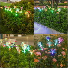 Waterdichte, op zonne-energie werkende tuinverlichting voor buiten, decoratieve lampen10