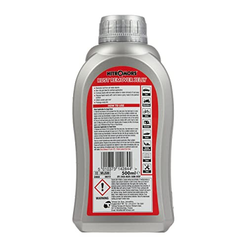 Nitromors Rust Remover Jelly, 2 in 1 Non-Drip Gel Formula, 500 ml 1