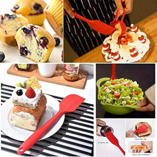 Set di spatole in silicone resistenti al calore, 5 pezzi 2
