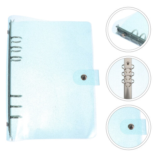 Blue PVC Notebook Protector Smooth Surface 1 Piece 2