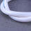 Vatteninloppsslang förstärkt PVC vit 3