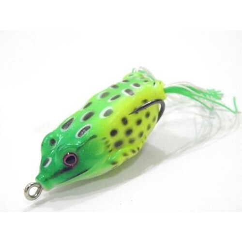 Topwater Frog Lures Set Weedless Soft Bait 5 Pcs 2