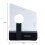 Swedish Ice Scraper - 6mm Ice Blue with Neoprene Holder 4