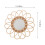 Boho Wall Mirror Dormitory Vanity Magnification Mirrored Decor Homestay 2