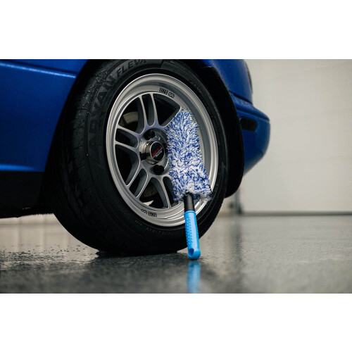 Barrel Blade - Microfiber Wheel Brush - Flat Head, Removable Cover, Firm and Bendable 1