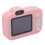 1080P HD Digital Camera 2" IPS Screen Pink Compact Camera with 8X Zoom 4