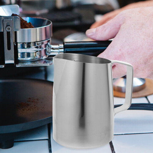 Pichet à mousser le lait avec poignée ergonomique (1 ensemble) 2