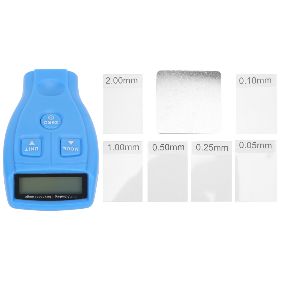 Professional Car Coating Thickness Gauge GM200Blue 0-1.80mm