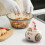 Ceramic Salt Cellar with Lid and Spoon 400ml 4