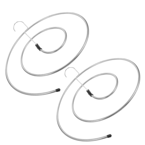 Cintre spiralé en acier inoxydable (2 pièces) 2