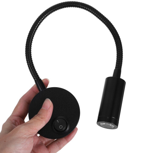 Bed Light Headboard Black 2 pcs 40.0 x 6.2 x 2.8 in 2