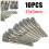 Wire Wheel Brush Set for Dremel Rotary Tool, 3.0 mm Handle 8