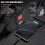 LED oppladbar hodelykt 900 lumen 6 moduser 7