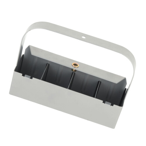 Soil Block Maker with Handle 4 Cell Seed Blocker Stainless Steel Manual Seed Potting Blocking Tools 1