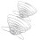 NICEXMAS 2Pcs Compact Foldable Stainless Steel Coffee Dripper Travel Coffee Filter 6