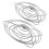 NICEXMAS 2Pcs Compact Foldable Stainless Steel Coffee Dripper Travel Coffee Filter 8