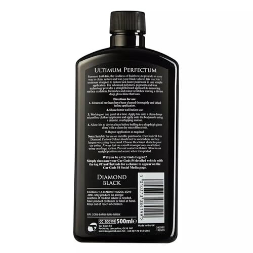 Car Gods Iris Diamond Custom Colour, Black 500 ml 1