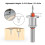 Countersink Bit Set Adjustable Depth Self Tapping Screw Counterbore Drill Bit for Wood Installation 4