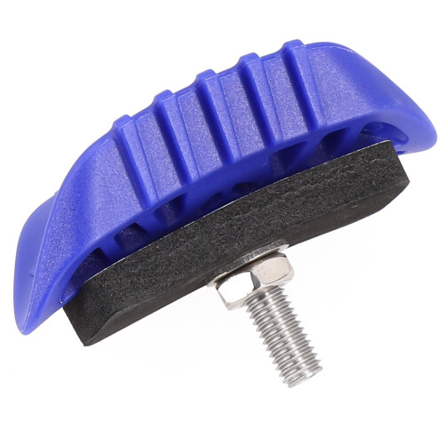 Motorcycle Rim Lock Blue Metal Tire Protection 2