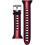 Cressi Cressi NEON WATCHBAND BLACK/RED 2