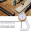 Thickness Gauge Tool Round Dial Indicator Handheld Portable Tester Caliper 0.1mm Resolution 0?30mm Range Pointed End 4