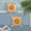 Fodere per cuscini a righe in stile boho, in lino, 45x45 cm, set da 2 3