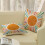 Fodere per cuscini a righe in stile boho, in lino, 45x45 cm, set da 2 4