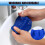Car Windscreen Cleaner Car Window Cleaner with Extendable Long Handle and 4 Washable Reusable Microfiber Pads, Windshield Cleaning Tool, Auto Interior 4