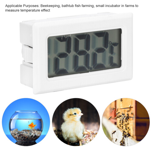 Portable Digital Temperature Meter with Mini Probe for Beekeeping & Farming 2