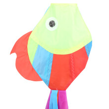 Garden Fish Windsock Spinner Outdoor Hanging Kite Decor Lifelike Fish Design