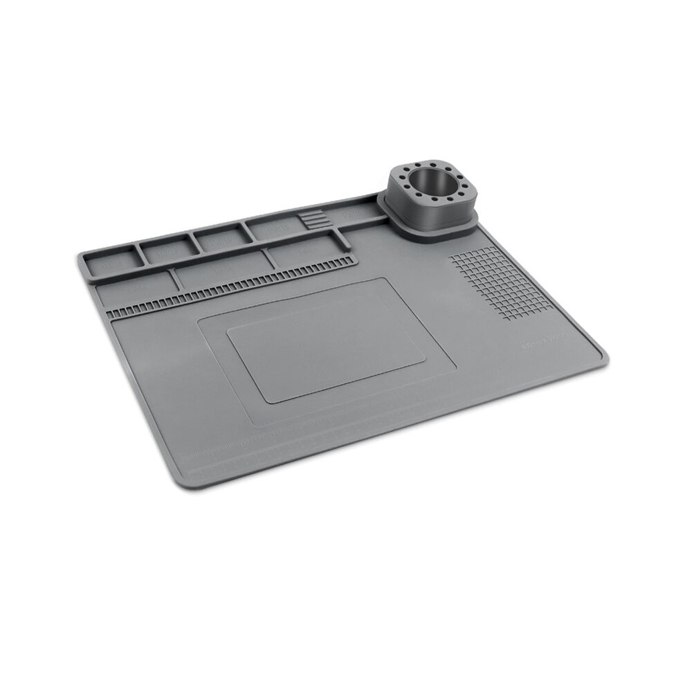 Saudism Heat Resist 500C/932F Silicone Soldering Mat For Electronics Repair For Cell Phone Laptop Pcb Board Tool