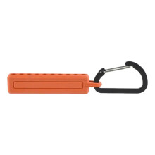 Screwdriver Bit Holder Screwdriver Bit Organizer Plastic Drill Bits Storage Case Drill Bit Storage Clip for Men Orange