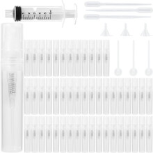 Bottle 3ml, Small Travel Perfume Bottle Refillable with 10 Tools, for Travel Essential Oil Perfumes B