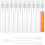 10 Pack  Bottles, 10ml Refillable Perfume with 3 Transfer Pipettes, Plastic Portable 1