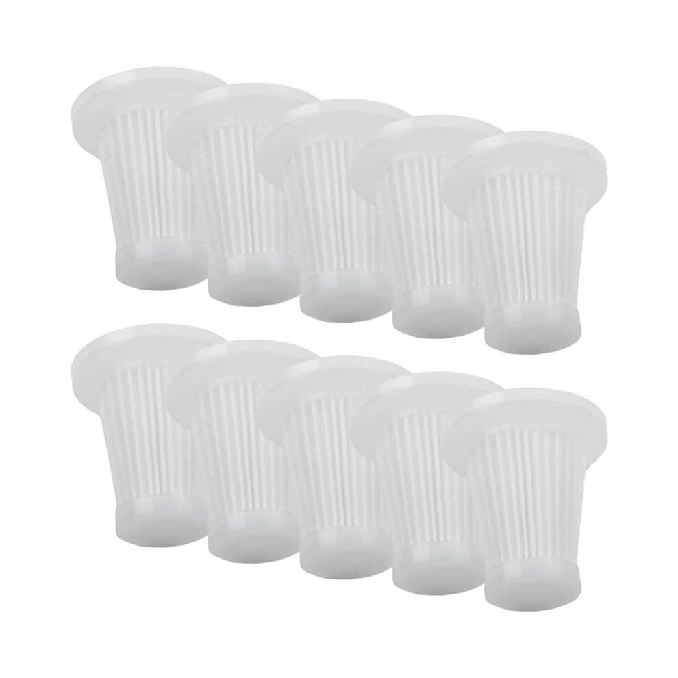 10Pcs Replacement Filters For Car Vacuum Cleaner Accessories, Washable And Reusable Vacuum Dust Filter Saudism
