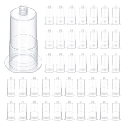 Disposable Transparent Needle Holder for Injection Training, Universal Fit, 200 Pack